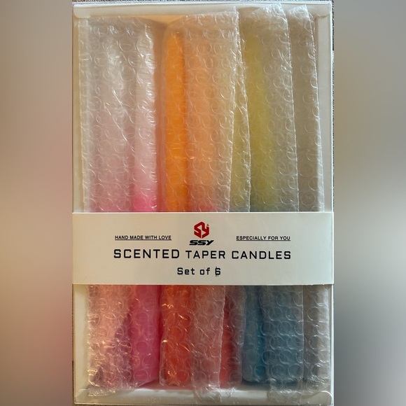 SSY Other - NIB SSY Scented Taper Candles Ombre Colors FAB!